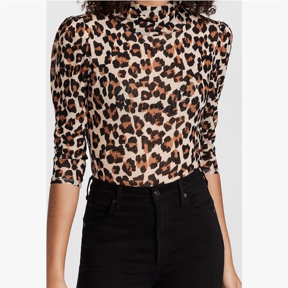 Free People Tops - NEW Free People Leopard Print Women's Top